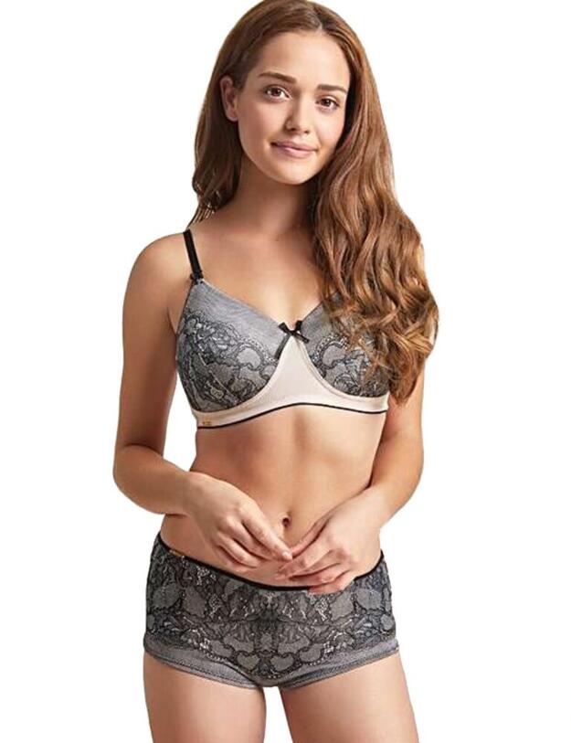 1381 Royce Luella Bra - 1381 Black/Pink