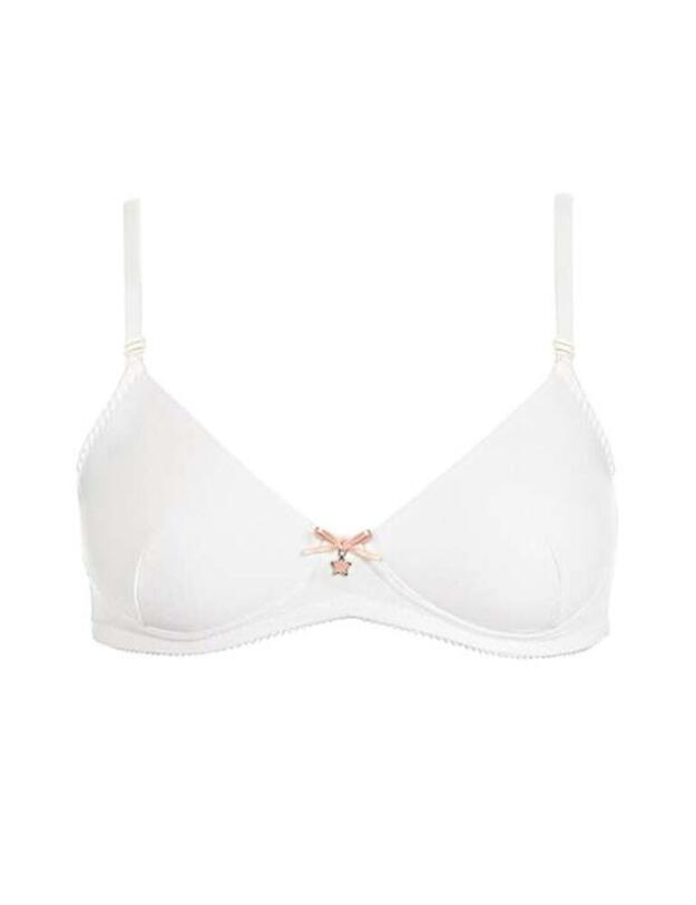 8018 Royce Superstar 2 Pack Teen Bra - 8018 Grey Marl