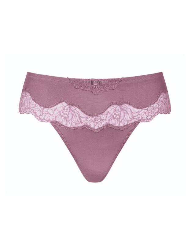 10198825 Triumph Amourette Charm Hipster String Brief - 10198825 Purple