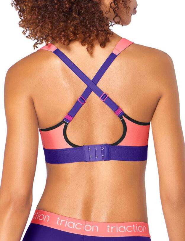10162782 Triumph Triaction Hybrid Lite Sports Bra - 10162782 Bright Purple