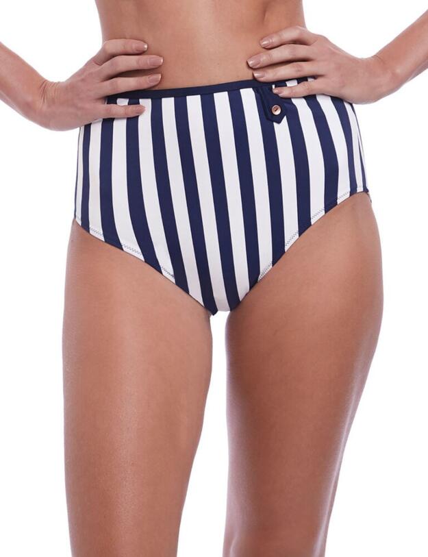 6747 Fantasie Cote D'Azur High Rise Bikini Brief - 6747 Ink