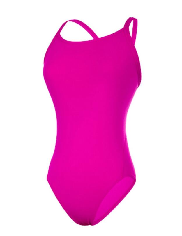 FS11L00471 Funkita Diamond Back One Piece Swimsuit - FS11L00471 Still Pink Solid