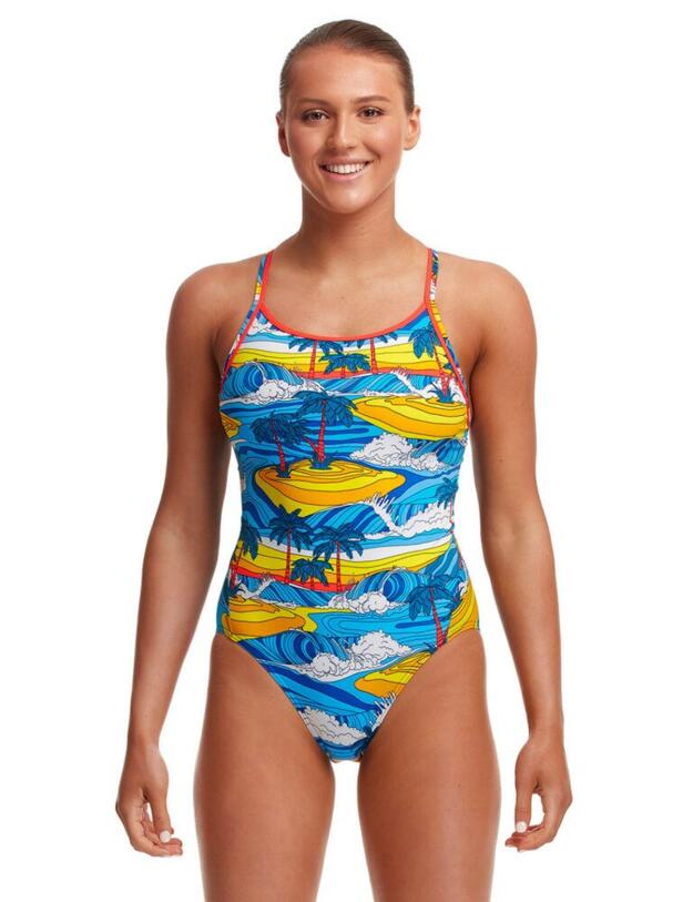 Funkita Diamond Back One Piece Swimsuit Beach Bum