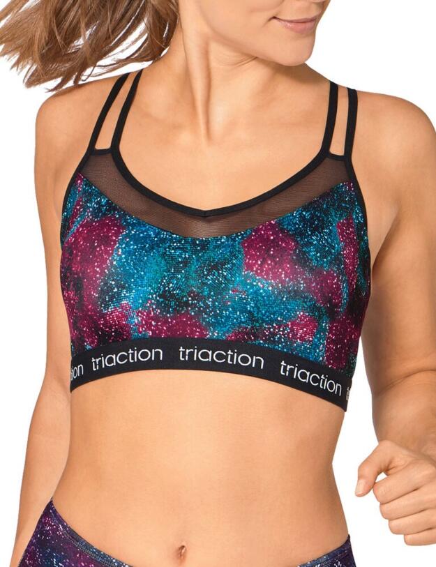 10198770 Triumph Triaction Balance Bra Top - 10198770 Multi-Colour