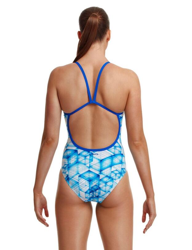 FS15L02628 Funkita Single Strap One Piece Swimsuit - FS15L02628 Galactica