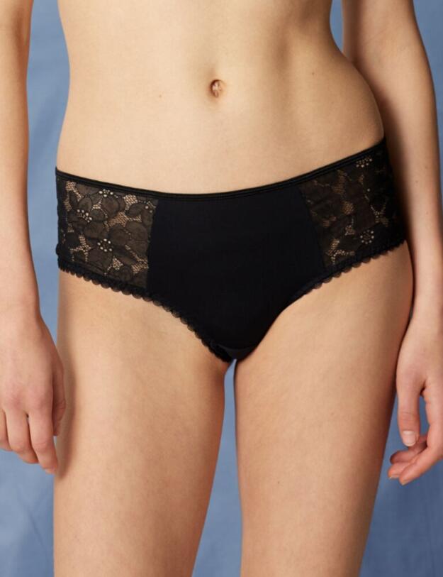 G41966 Maison Lejaby June Shorty Tanga Brief - G41966 Noir