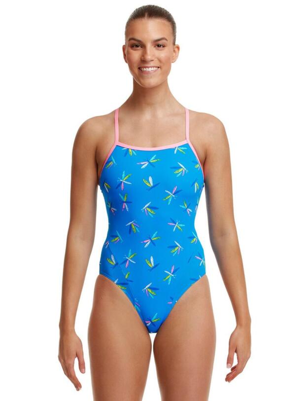 Funkita Single Strap One Piece Swimsuit Buzz Bird
