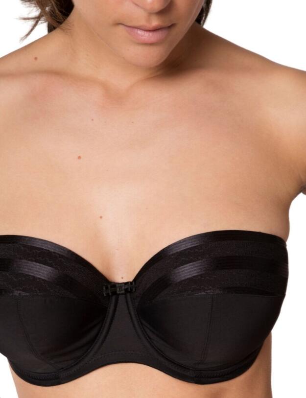 G41414 Maison Lejaby Nue Underwired Strapless Bra - G41414 Noir