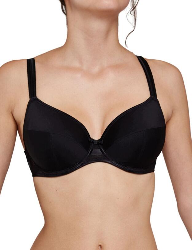 G41433 Maison Lejaby Nue 3 Part Full Cup Bra - G41433 Noir