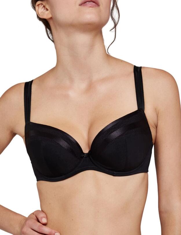 G41431 Maison Lejaby Nue Padded Balcony Bra - G41431 Noir
