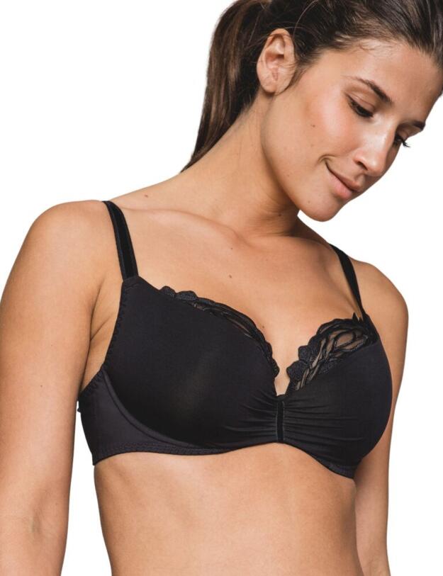 G41832 Maison Lejaby Catch Me Balconette Bra  - G41832 Noir