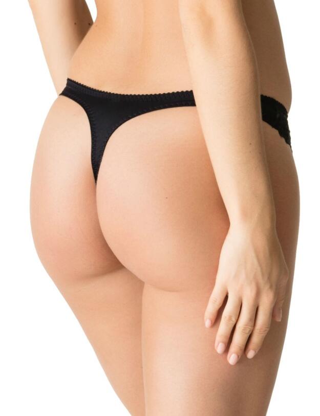 0661810 Prima Donna Deauville Thong - 0661810 Black