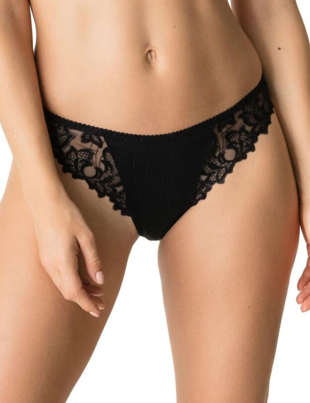 0661810 Prima Donna Deauville Thong - 0661810 Black