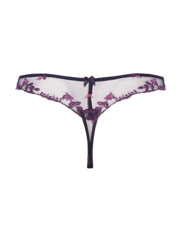 ACG0009 Lise Charmel Foret Lumiere Thong - ACG0009 Foret Pourpre