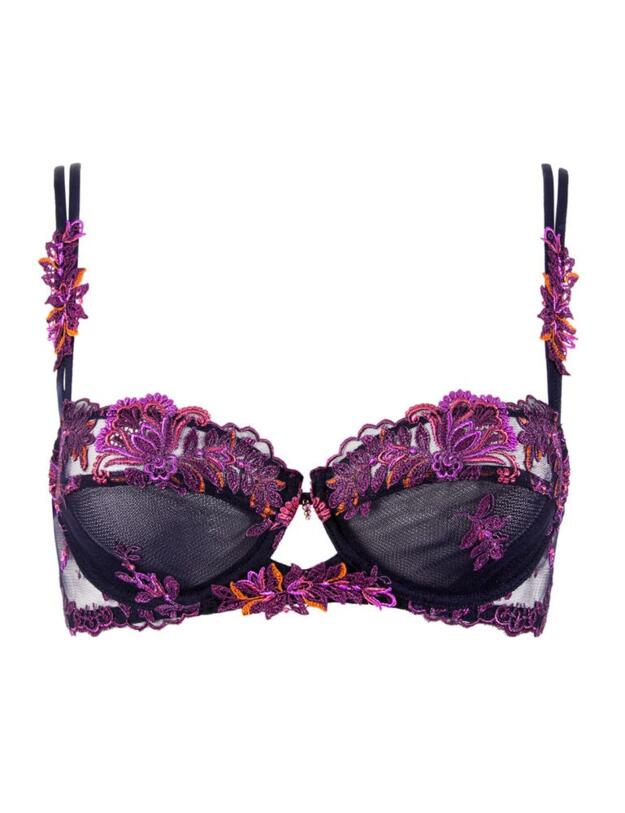 ACG3009 Lise Charmel Foret Lumiere Half Cup Bra - ACG3009 Foret Pourpre