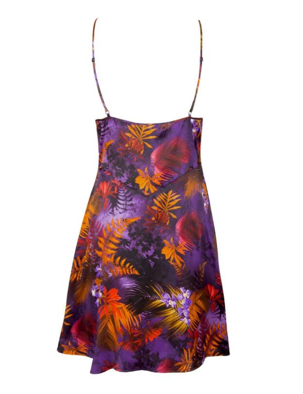 ALG1009 Lise Charmel Foret Lumiere Nightdress - ALG1009 Foret Pourpre
