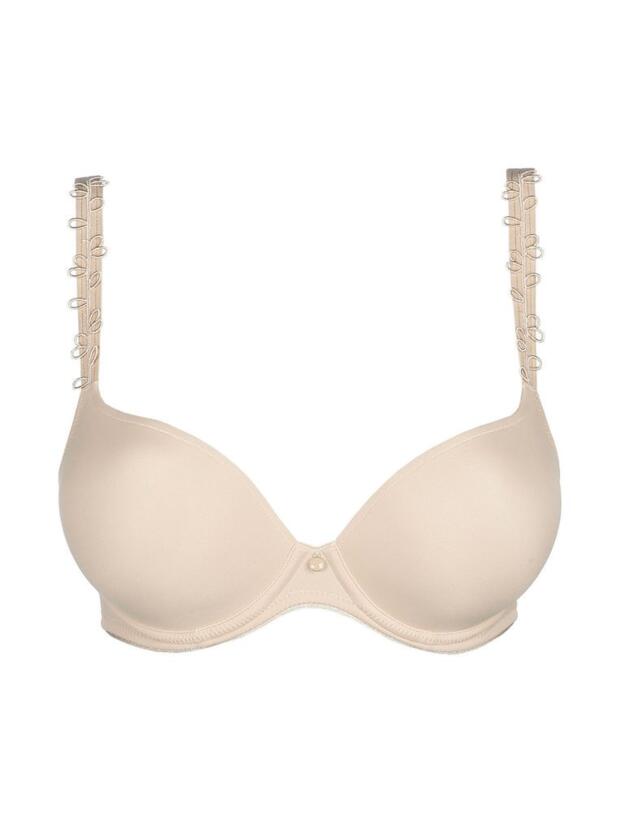 0162344 Prima Donna Perle Deep Plunge Padded Bra - 0162344/0162345 Caffe Latte