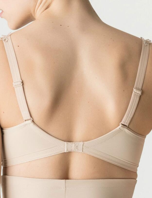 0162344 Prima Donna Perle Deep Plunge Padded Bra - 0162344/0162345 Caffe Latte