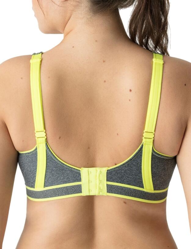 6000116 Prima Donna Sport The Sweater Padded Sports Bra - 6000116 Cosmic Grey
