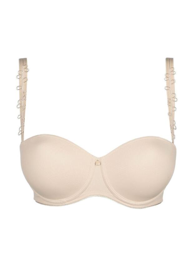 0162348 Prima Donna Perle Padded Strapless Bra - 0162348/0162349 Caffe Latte