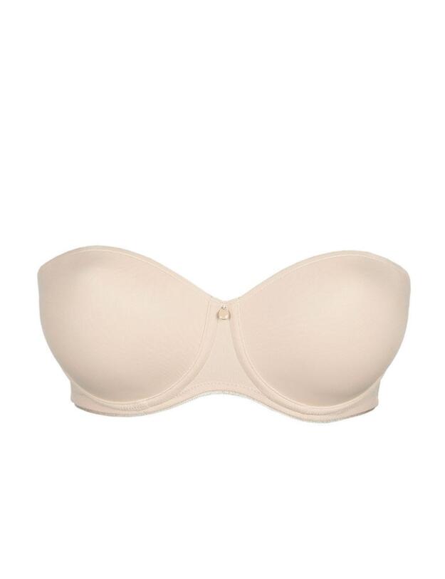 0162348 Prima Donna Perle Padded Strapless Bra - 0162348/0162349 Caffe Latte