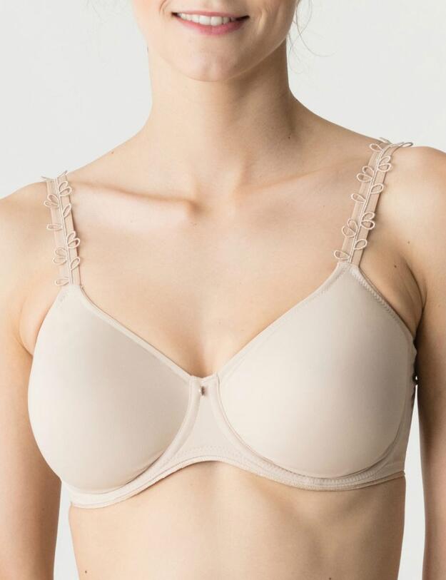 0262340 Prima Donna Perle Seamless Non-Padded Bra - 0262340/0262341 Caffe Latte