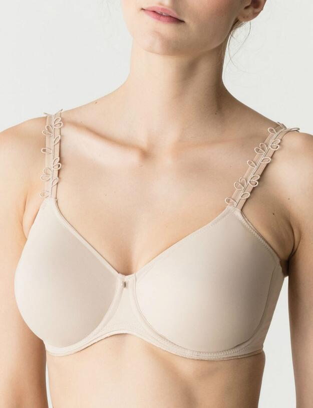 0262340 Prima Donna Perle Seamless Non-Padded Bra - 0262340/0262341 Caffe Latte