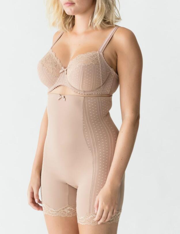 0562585 Prima Donna Couture Shapewear High Brief with Legs - 0562585 Cream