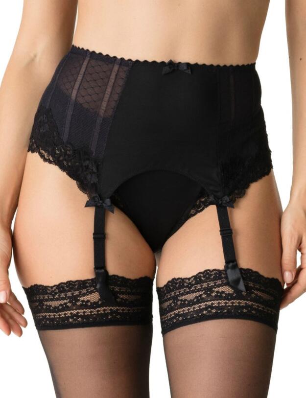 0762580 Prima Donna Couture Garter Belt - 0762580 Black