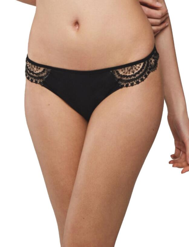 18062 Maison Lejaby Tatoo Tanga Brief - 18062 Noir