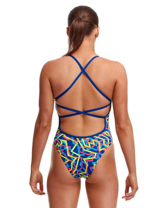 FS38L02644 Funkita Strapped In One Piece Swimsuit - FS38L02644 Noodle Bar