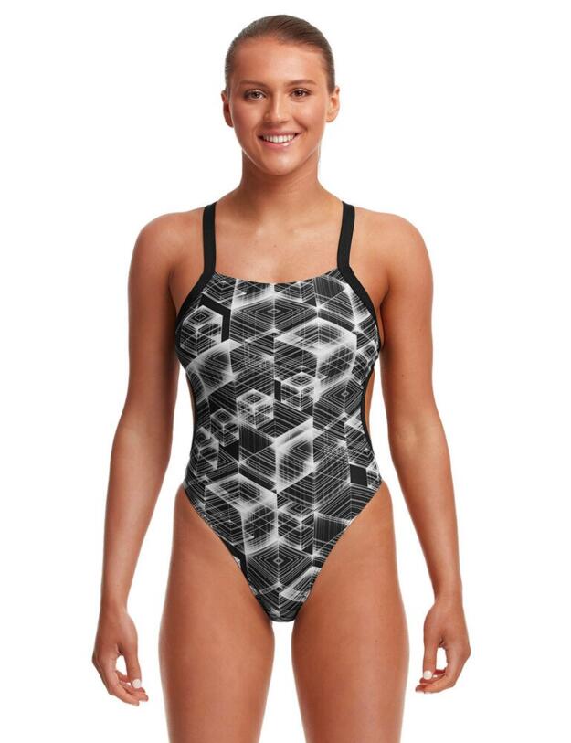 FKS020L02631 Funkita Brace Free One Piece Swimsuit - FKS020L02631 Black Hole