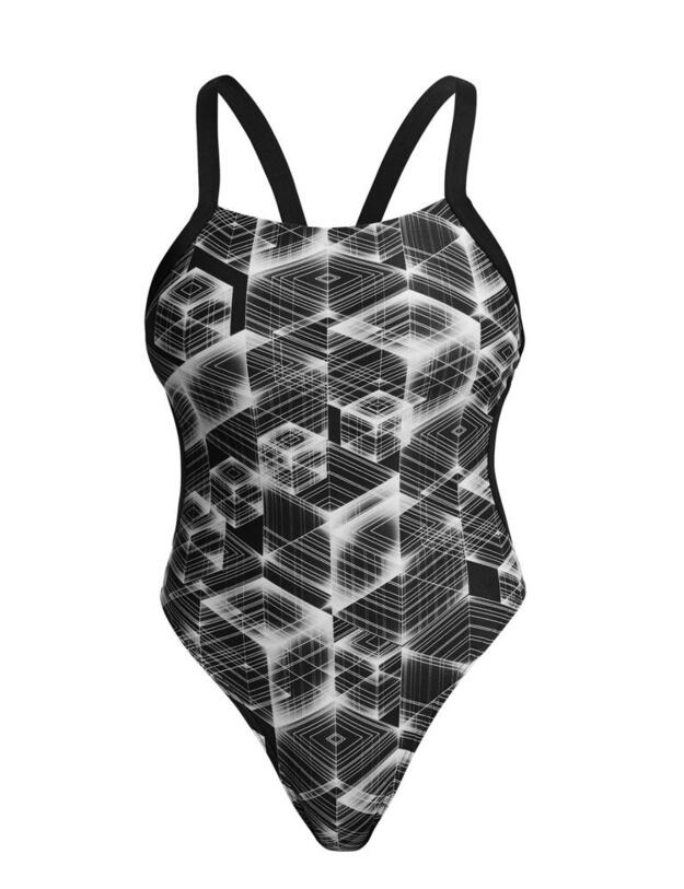 FKS020L02631 Funkita Brace Free One Piece Swimsuit - FKS020L02631 Black Hole