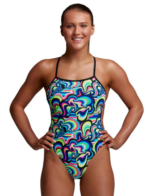 FKS038L026 Funkita Eco Twisted One Piece Swimsuit - FKS038L02680 Gelat OMG