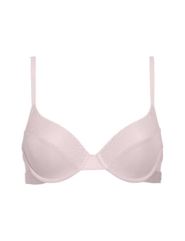 000QF5464E Calvin Klein Lightly Lined Demi Bra - QF5464E Prairie Pink