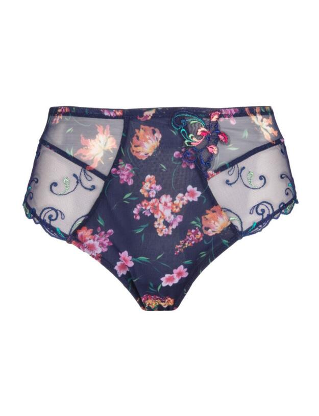 ACG0324 Lise Charmel Fete De Venise High Waist Brief - ACG0324 Bleu Perou