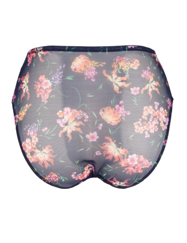 ACG0324 Lise Charmel Fete De Venise High Waist Brief - ACG0324 Bleu Perou