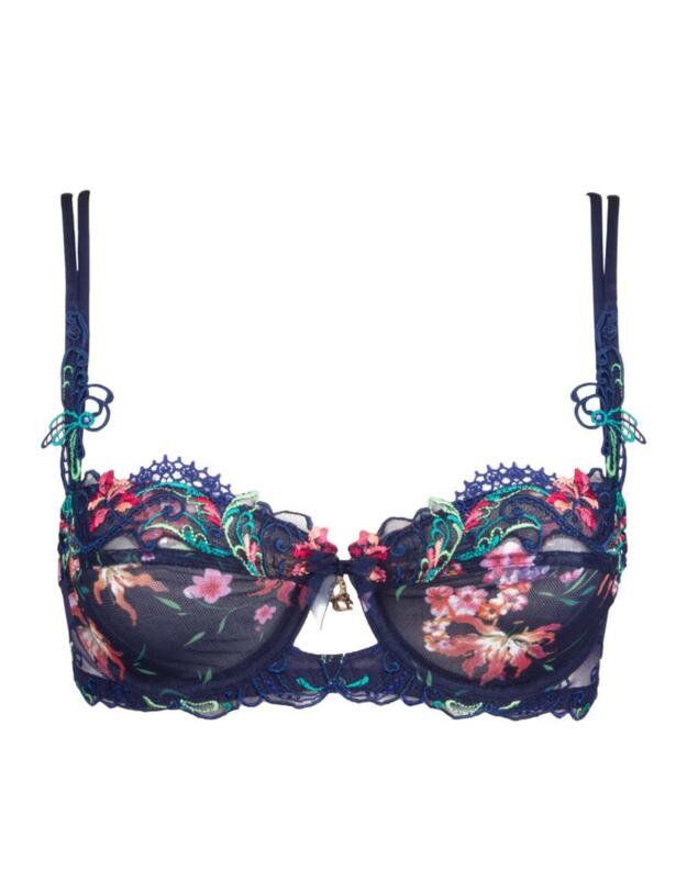ACG3024 Lise Charmel Fete De Venise Half Cup Bra - ACG3024 Bleu Perou