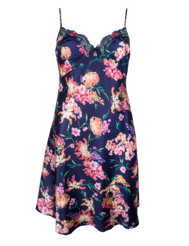 ALG1224 Lise Charmel Fete De Venise Nightdress - ALG1224 Bleu Perou
