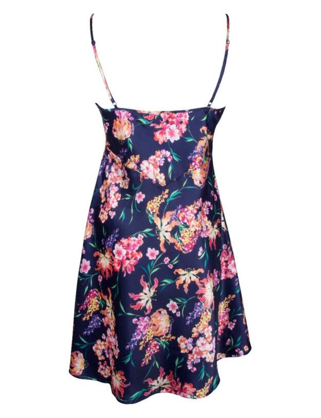 ALG1224 Lise Charmel Fete De Venise Nightdress - ALG1224 Bleu Perou