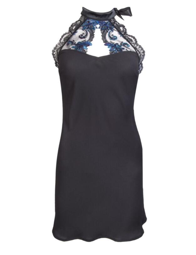 ALG1708 Lise Charmel Nuit Elegance Babydoll - ALG1708 Nuit Saphir