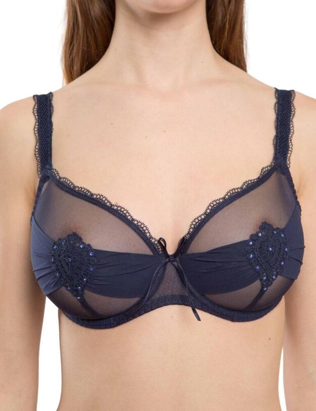 G61633 Maison Lejaby Attrape Coeur Prestige Full Cup Bra - G61633 Outre-Mer