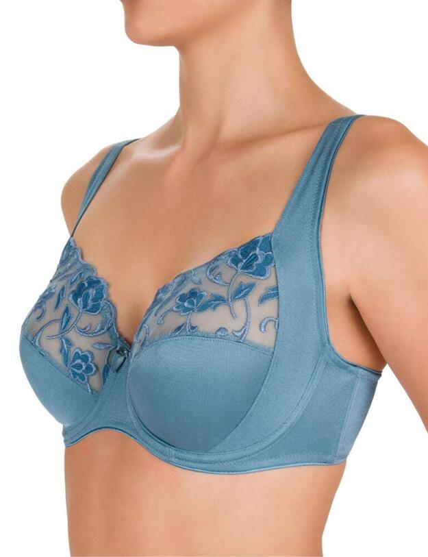 519 Felina Moments Underwired Full Cup Bra - 519 French Blue
