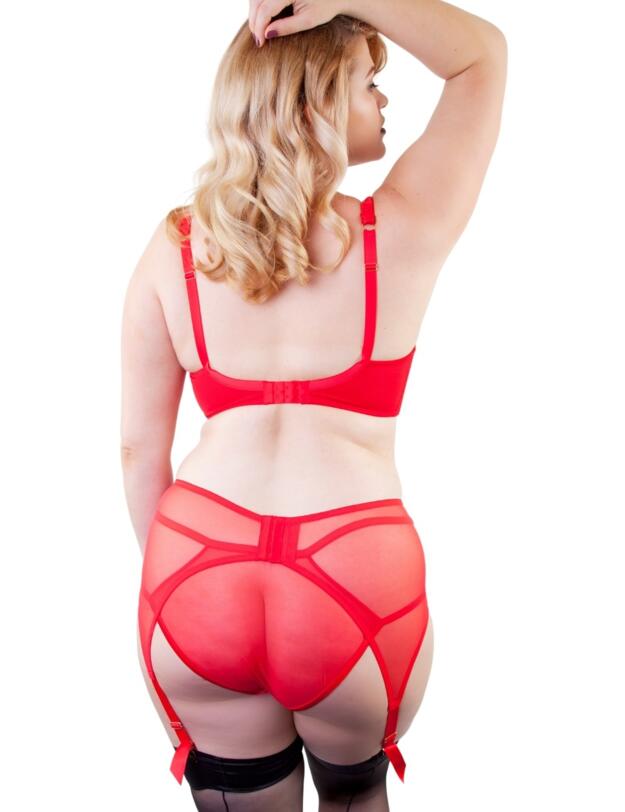 PPCC101R Playful Promises Portia Full Cup Bra - PPCC101R Flame Red