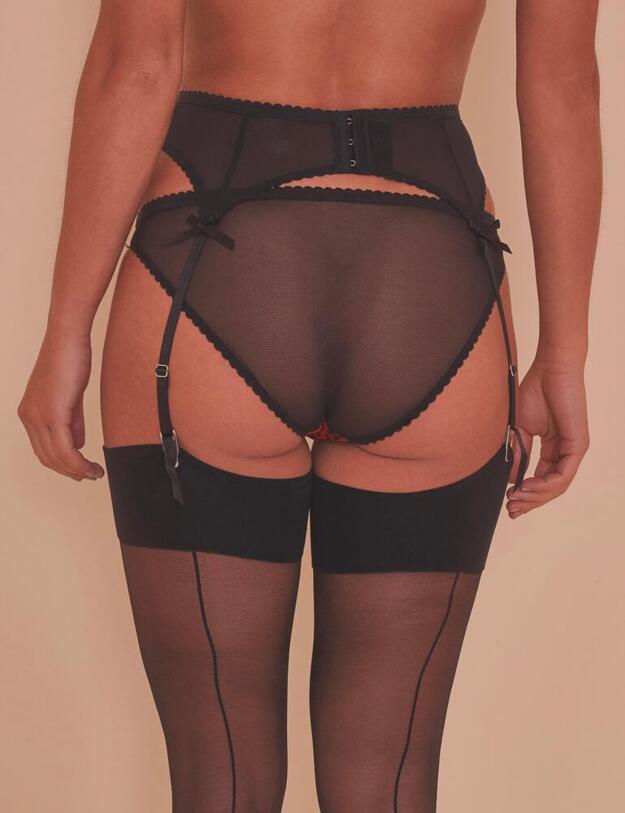 PPSB3145 Playful Promises Josie Suspender Belt Core - PPSB3145 Leopard
