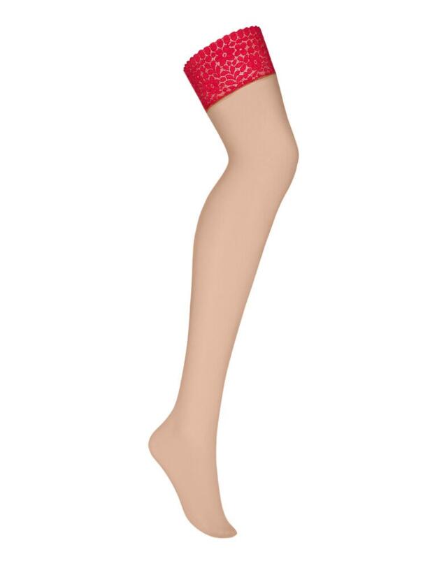 Obsessive Jolierose Stockings - Red