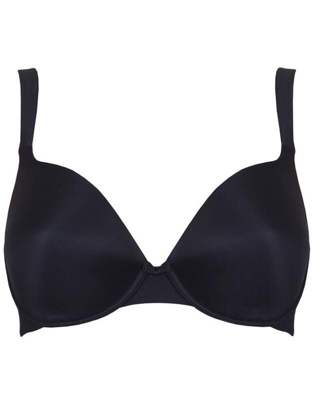 120606 Charnos Superfit Smooth T-Shirt Bra - 120606 Black
