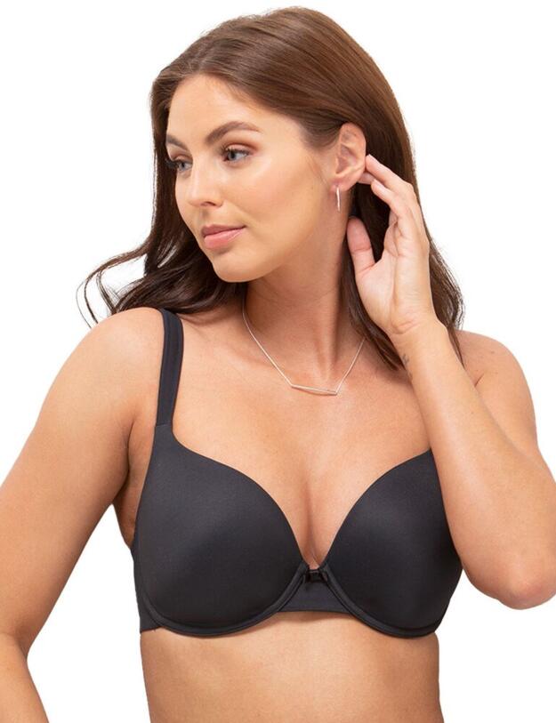 120606 Charnos Superfit Smooth T-Shirt Bra - 120606 Black