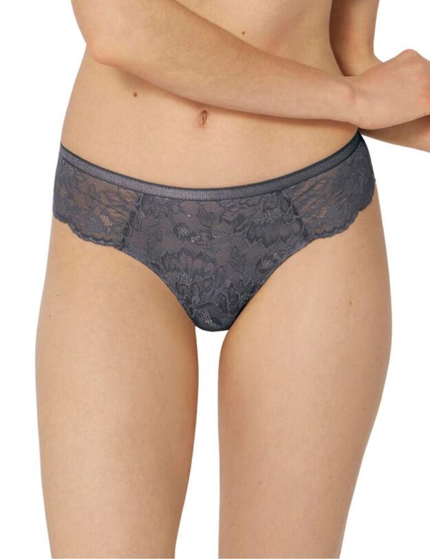 10204866 Triumph Amourette Charm Hipster String Brief - 10204866 Pebble Grey