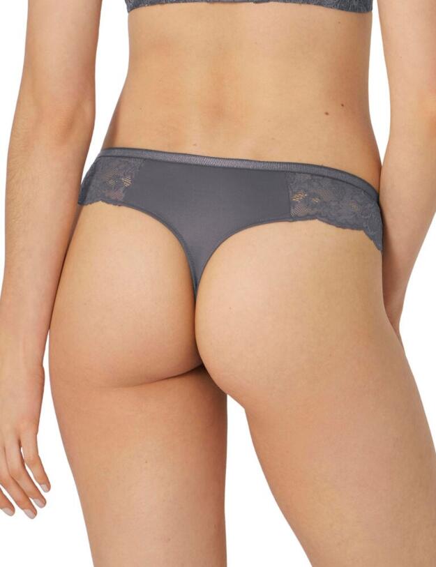 10204866 Triumph Amourette Charm Hipster String Brief - 10204866 Pebble Grey